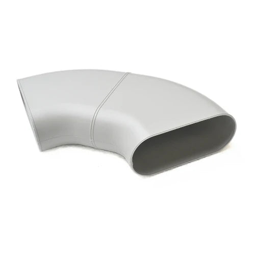 Begetube (78316441) Profi-air coude horizontale 90° ovalduct
