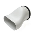 Begetube (78316425) Profi-Air pièce de transition DN125 - ovalduct