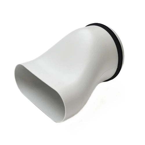 Begetube (78316425) Profi-Air pièce de transition DN125 - ovalduct