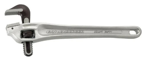 Rothenberger Aludur 14 clef serre-tube à 1 main - gris - modèle équerre