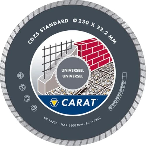 Carat CEE Premium 230 disque à tronçonner Universel