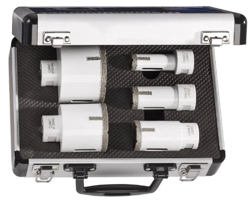 Carat EHS set de mèches carrelage/pierre naturelle 20, 27, 35, 55 & 68 mm