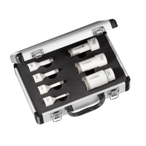Carat EHS set de mèches carrelage/pierre naturelle 6, 8, 10, 12, 20, 27 &35 mm