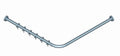 Coram Seallux barre de douche en coin 28mm 900 x 900 mm - chromé