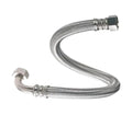 Fixaflex Superflex 25 inox flexible avec coude FF 4/4 x 4/4 - 600 mm - Max 90° C