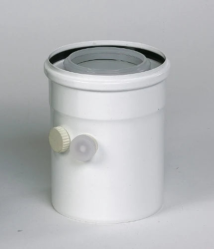 Ubbink Rolux pièce raccordement avec 2 pris. 100/150 avec/PP
