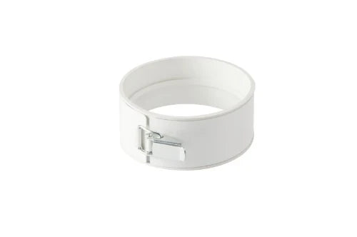 Ubbink Rolux collier de serrage avec fermeture clic 60/100 mm - blanc