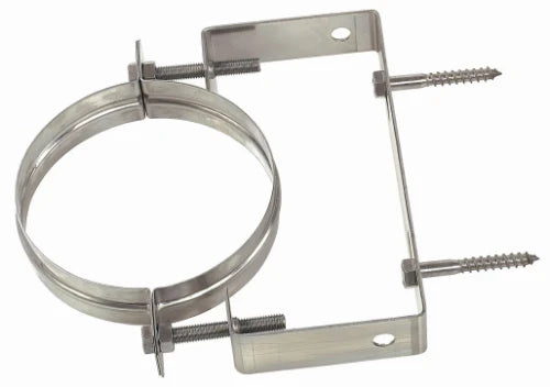 Ubbink Rolux concentrique PP/Inox collier 80/125 mm