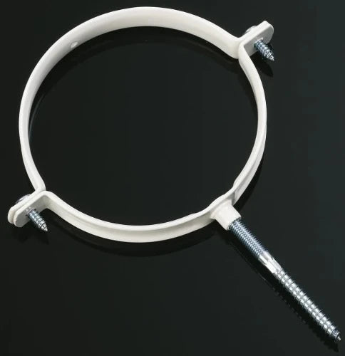 Ubbink Rolux concentrique collier 80/125 mm - blanc - avec tenon