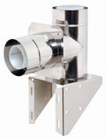 Ubbink Rolux concentrique PP/Inox support complet (incl arrivée d'air & coude) 80/125 mm