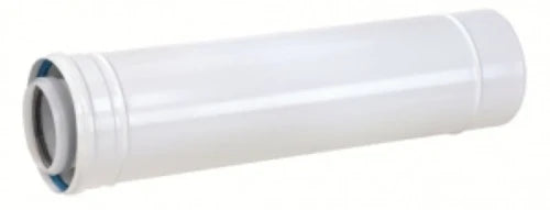 ALLONGE CONCENTRIQUE UBBINK ROLUX 1000 MM - 80 X 125 aluminium/blanc pp