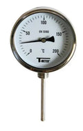 SFERACO 1681 inox thermometer radiaal dia 100 1/2" 100mm 0-120°C