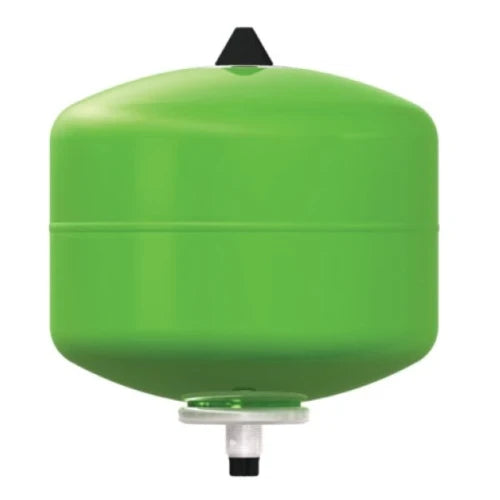 Reflex DD vase d'expansion de pression à vessie traversé (san), vert, 18ltr