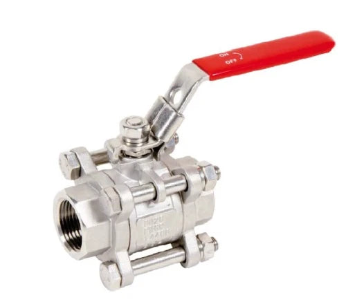 SFERACO 796 3-delige gietijzeren kogelafsluiter m draad 21/2"FF