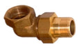laiton 3 pièces raccord coudé 1/2" Mx1/2" F