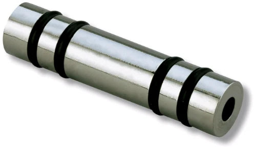 DELABIE Mof voor verbinding 2 buizen Ø20 diam18, 60mm rvs gepolijst