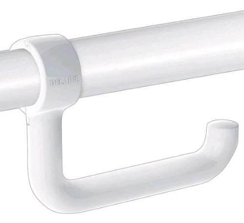 Delabie porte-rouleau 152 - 107 ! 20 mm nylon . pour barre de maintien relevable