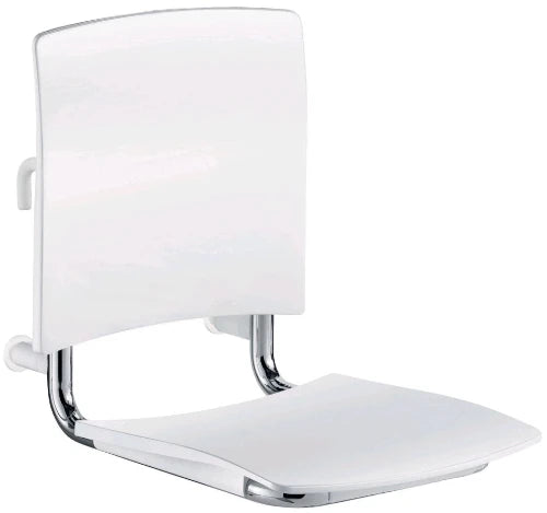 DELABIE afneembaar douchezitje gepolijst 590x420x510 mm gepolijst