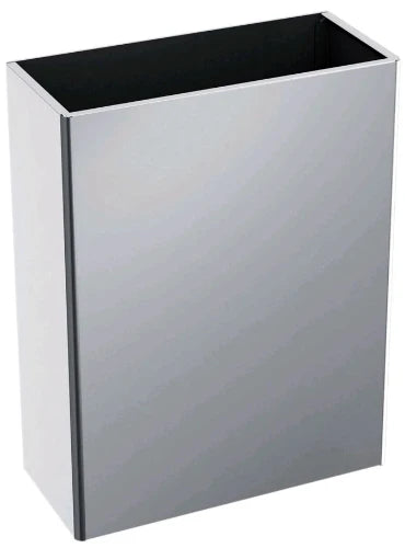 DELABIE afvalbak zonder deksel 38 liter gesatineerd 160x400x590 mm mat rvs
