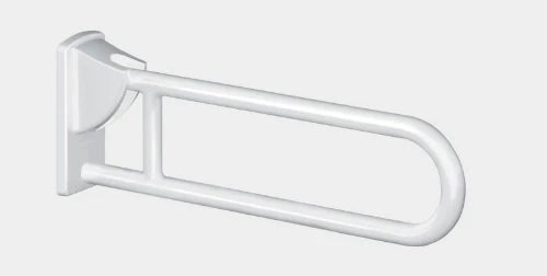 POIGNEE RELEVABLE DELABIE 650MM - 230MM ! 32 blanc nylon .