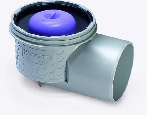 KESSEL Systeem 125 basiselement m zij-afvoer PP DN 75 1,8l/sec