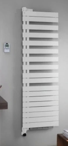 RADIATEUR SALLE DE BAINS ZEHNDER RODA AIR TWIST 550 - 1837 MM ! ral 9016 blanc signalisation 1000 WATT EN 442 75/65/20 électrique IRS