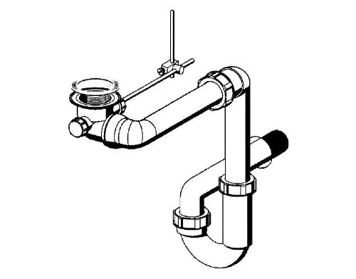 Detremmerie No Limit siphon type U (Universel)