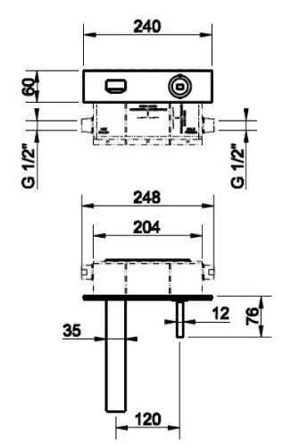 POMME DE DOUCHE GROHE RELEXA 85 MM ! 1/2 X 48 MM chromé avec rotule