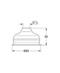 Grohe Relaxa Plus pommeau de douche 1/2 X 85 MM chromé