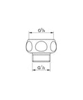 Grohe Relaxa manchon 1/2 M X 3/4 F chromé