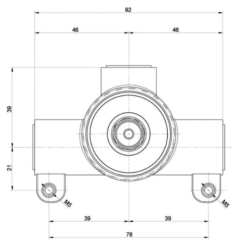 Grohe Relaxa manchon 1/2 M X 3/4 F chromé