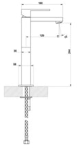 Grohe WSS flexible de douche m15 x 1 x 1/2 métallique 150 cm - chromé pour robinet de cuisine avec douchette extractible