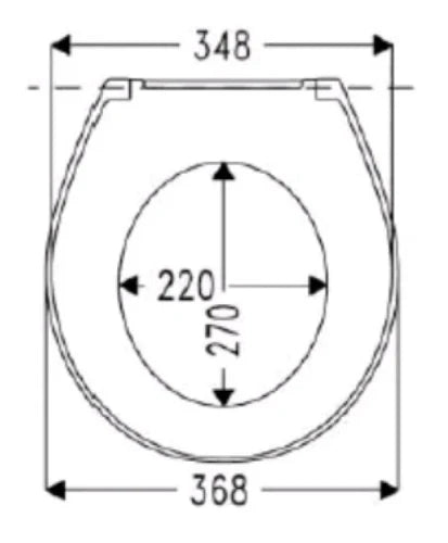 Ideal Standard Connect abattant - blanc