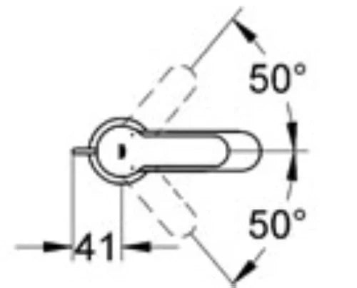 Grohe Eurostyle Cosmopolitan mitigeur lavabo chromé slim body, vidage automatique