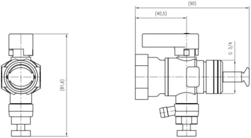 Reflex flowjet 3/4