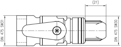 Reflex flowjet 3/4