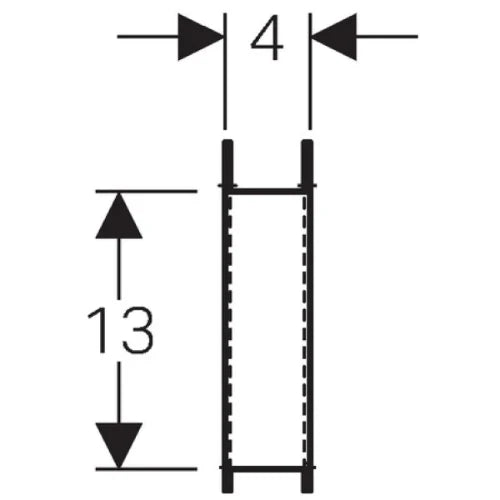 SET DE FIXATION GEBERIT pour renforcement pour wc mural compacte