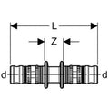 Geberit Mepla mamelon MM 20 x 20 mm