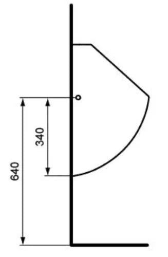 Ideal Standard Connect Urinoir avec raccordement arrière Blanc brillant