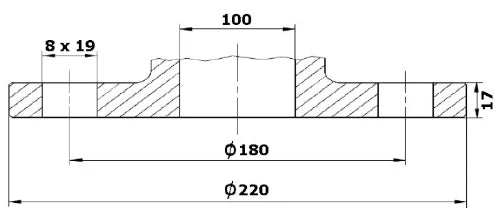 SFERACO 1501 compensator m flens EPDM DN100