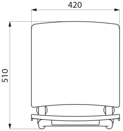 SIEGE MONTEE DOUCHE 420 - 590 o 510 ! CM 32 MM satiné rvs amovible à suspendre, grand confort