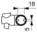 Ideal Standard IdealRain Evojet 3jet set douchette - chromé - avec flxible 1/2 x 1250 mm