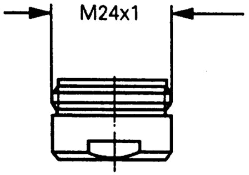 Grohe WSS mousseur m24 x 1 chromé silencieux - pour bec d'écoulement