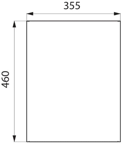 DELABIE afvalbak zonder deksel 25 liter gesatineerd 155x355x460 mm mat rvs