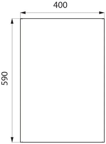 POUBELLE MURALE DELABIE 38 400 - 160 o 590 ! poli ultrasatin inox