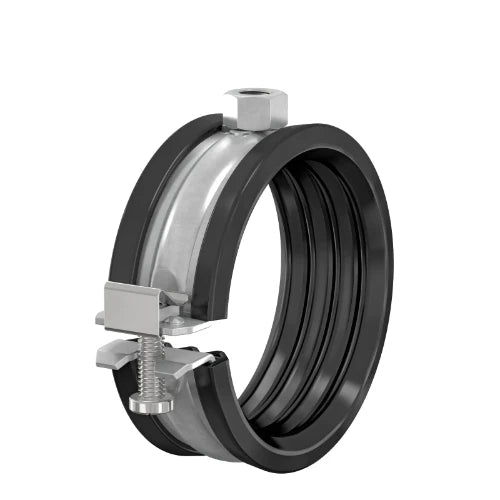 Flamco BSA collier M8 x 25-28 mm - avec caoutchouc