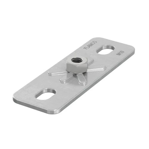 Flamco GP plaque de montage 1/2 - 120 x 40 mm