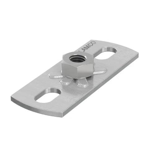 Flamco GP plaque de montage M8 - 80 x 30 mm