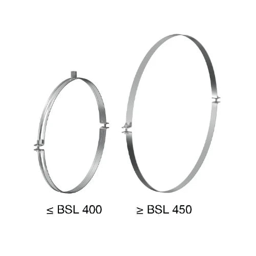Flamco BSL collier tuyau ventilation M8 x 100 mm
