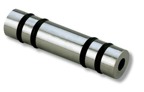 DELABIE Mof voor verbinding 2 buizen Ø20 diam18, 60mm rvs gepolijst